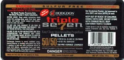 Hodgdon Triple Seven Pellets 50/50 T75050
