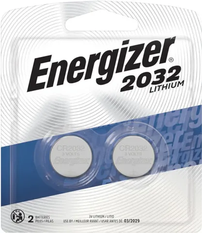 Rayovac ENERGIZER LITHIUM BATTERIES 2032 2-PACK