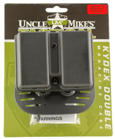 Uncle Mikes Kydex Double Mag Cases 5137-2