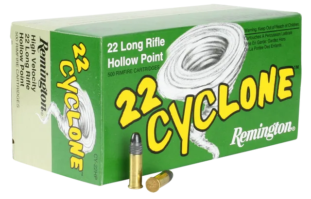 Remington Ammunition Cyclone 22 Long Rifle CY22HP