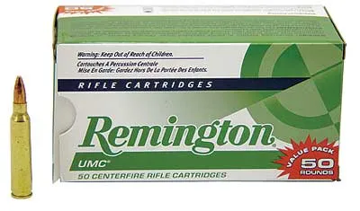Remington Ammunition UMC Rifle Cartridge Value Pack 23966