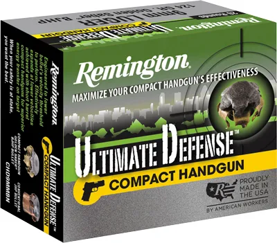 Remington Ammunition Ultimate Defense Compact Handgun 28964