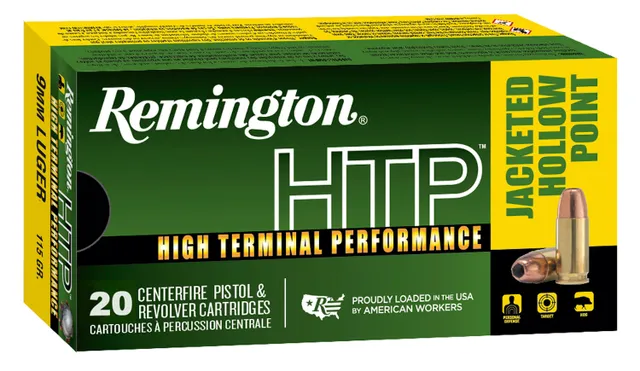 Remington Ammunition High Terminal Performance RTP9MM1A