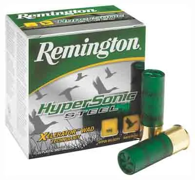 Remington Ammunition REM AMMO HYPERSONIC STEEL 25PK 20GA 3" 1600FPS. 1OZ. #2