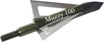 Muzzy MUZZY BROADHEAD STANDARD XBOW 3-BLADE 100GR 1 3/16" CUT 6PK
