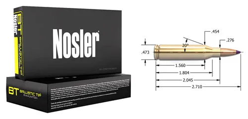 Nosler Trophy Ballistic Tip 40050