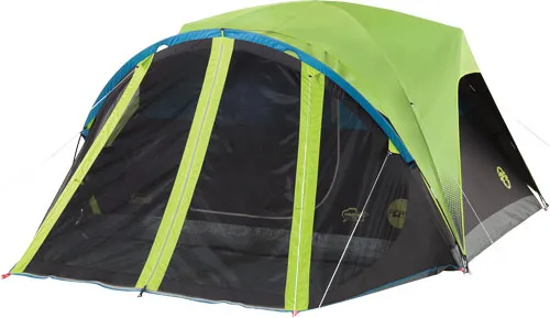 Coleman COLEMAN CARLSBAD DOME TENT W/ SCREEN ROOM 4 PERSON 9'X7'X4'