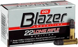 CCI Blazer 22 Long Rifle High Velocity 0021