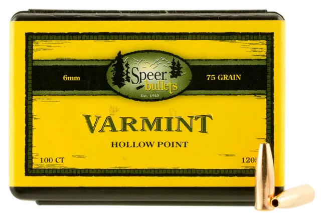 Speer Ammo Rifle Varmint Varmint Hollow Point 1205