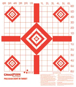 Champion Targets Sight-In Paper 47387