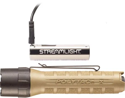 Streamlight STREAMLIGHT POLY-TAC X USB LIGHT WHITE LED COYOTE BROWN