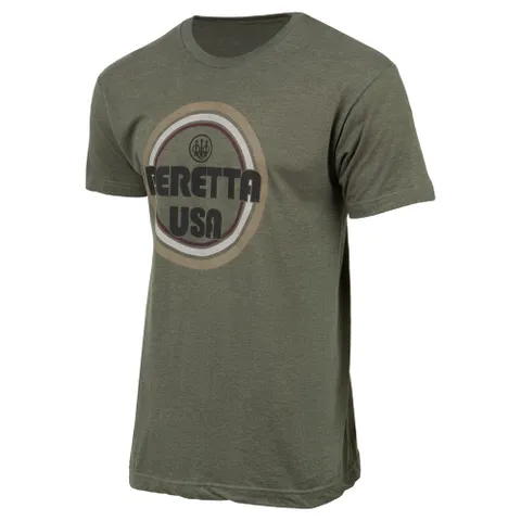 Beretta USA Corp RETRO BUSA TSHIRT ARMY GREEN L