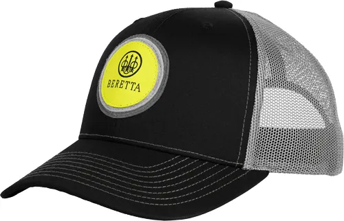 Beretta BERETTA CAP BXP RICH 112 TRCKR CIRCLE PATCH MESH BLK/YELLOW