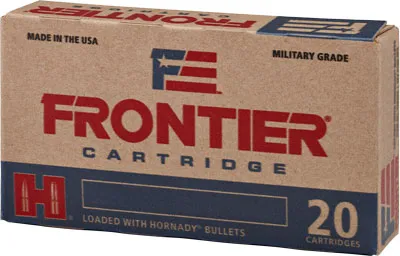 Hornady Frontier Cartridge FR100 Military Grade Varmint 223 Rem 55 gr Full Metal Jacket