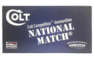 DoubleTap Ammunition National Match FMJ Match 45A230FMJCT