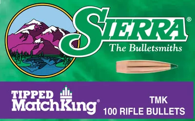 Sierra Tipped MatchKing Rifle Hunting 7169