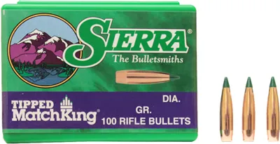 Sierra SIERRA BULLETS 6.5MM .264 107GR HP-BT MATCH 100CT