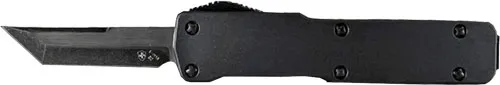 Templar Knife TEMPLAR KNIFE CALI LEGAL OTF BLACK RUBBER 1.9" D2 BLK TANTO