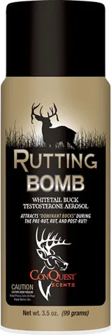 Conquest Scents CONQUEST SCENTS DEER LURE RUTTING BUCK BOMB AERO 3.5OZ