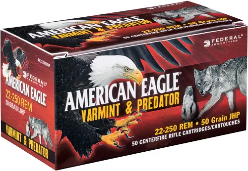 Federal American Eagle Varmint & Predator AE2225050VP