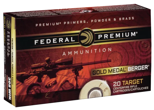 Federal Gold Medal Target GM308BH185