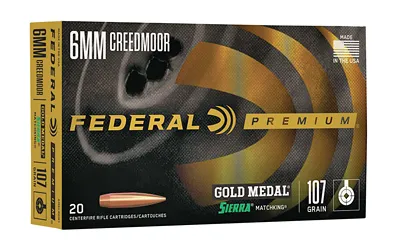 Federal FDR 6MM CREED 107GR SMK