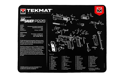 TekMat TEKMAT ULTRA PSTL MAT SIG P226 BLK