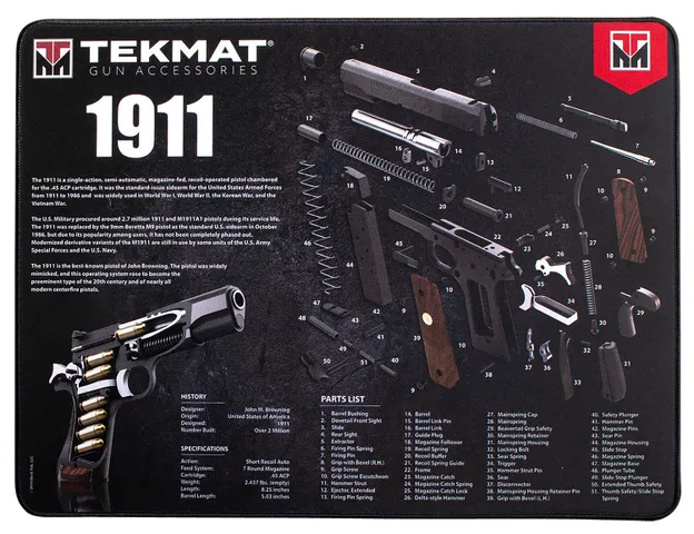 TekMat 1911 3D Ultra 20 Cleaning Mat TEKR2019113D