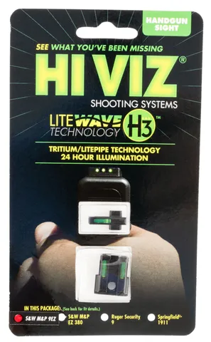 Hiviz LiteWave H3 S&W M&P 9EZ 9EZN321
