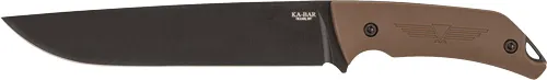 Ka-Bar KA-BAR JAROSZ CAMP TUROK 8" FIXED PLAIN EDGE W/KYDEX SHTH