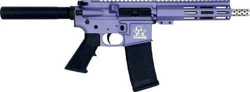 Great Lakes Firearms GLFA AR15 PISTOL .223 WYLDE 7.5" STAINLESS BBL WILD ORCHID