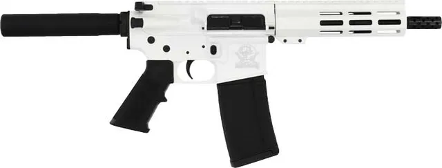 Great Lakes Firearms GLFA AR15 PISTOL .223 WYLDE 7.5" NITRIDE BBL WHITE