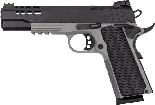 Great Lakes Firearms GLFA 1911 PISTOL .45ACP 5" FS BLACK SLIDE BULL SHARK FRAME