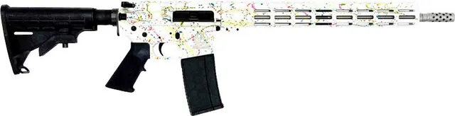 Great Lakes Firearms GLFA AR15 SPLATTER.223 WYLDE 16" 1:8 S/S BBL WHITE SPLATTER