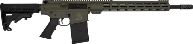 Great Lakes Firearms GLFA AR10 RIFLE .308 WIN. 18" NITRIDE BBL 10-SHOT OD GREEN