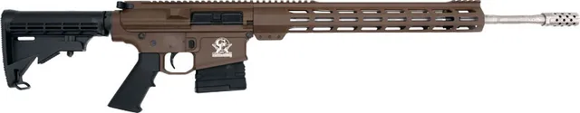 Great Lakes Firearms GLFA AR10 RIFLE 6.5CM 20" S/S BBL 10-SHOT BUCK BROWN
