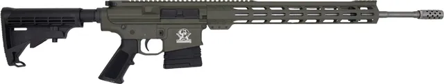 Great Lakes Firearms GLFA AR10 RIFLE 6.5CM 20" S/S BBL 10-SHOT OD GREEN
