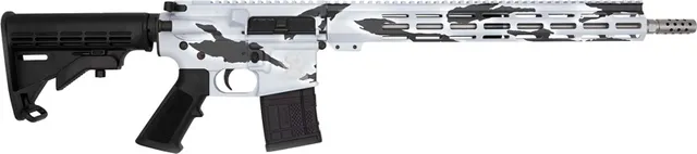 Great Lakes Firearms GLFA AR15 .450 BUSHMASTER 18" S/S BBL PURSUIT SNOW CAMO