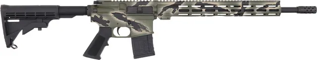Great Lakes Firearms GLFA AR15 .450 BUSHMASTER 18" NIT BBL PURSUIT GREEN CAMO