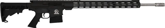 Great Lakes Firearms GLFA AR10 RIFLE .243 WIN. 24" S/S BBL 5-SHOT BLACK