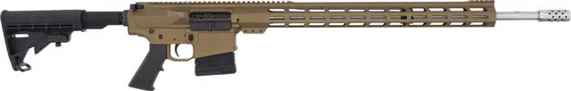 Great Lakes Firearms GLFA AR10 RIFLE .243 WIN. 24" S/S BBL 5-SHOT BRONZE