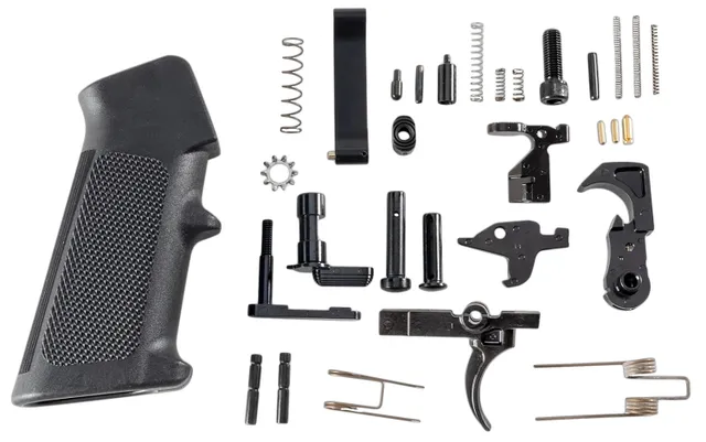 Anderson ANDERSON COMPLETE LOWER PARTS KIT FOR AR-15 BLACK TRIGGER
