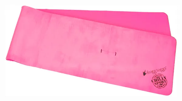 Frogg Toggs FROGG TOGGS COOLING TOWEL HEAD BAND CHILLY-SPORT PINK