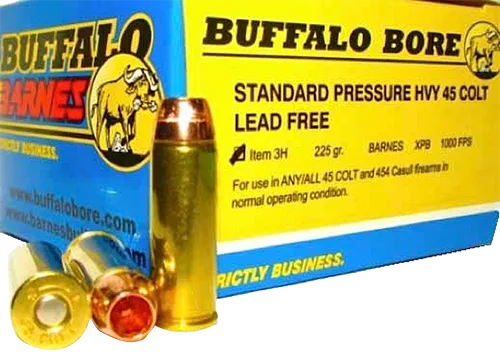 Buffalo Bore Ammunition 45 Colt Lead-Free Standard Pressure Heavy 3H/20
