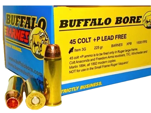 Buffalo Bore Ammunition 45 Colt Lead-Free +P 3G/20
