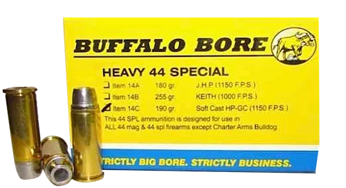 Buffalo Bore Ammunition 44 Special Heavy 14C/20