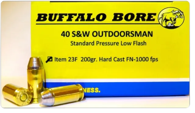Buffalo Bore Ammunition Outdoorsman 40 S&W 23F/20