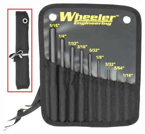 Wheeler Roll Pin Punch Set 204513