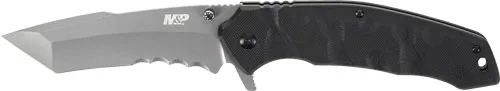 Smith & Wesson S&W KNIFE M&P SPECIAL OPS 4" TANTO 4 SPRING ASSIST BLACK