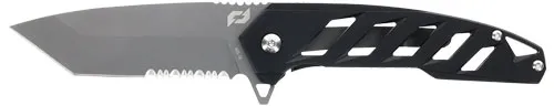 Schrade SCHRADE KNIFE VENTRICLE CLEAR FOLDER 3" TANTO MATTE SS/BLACK